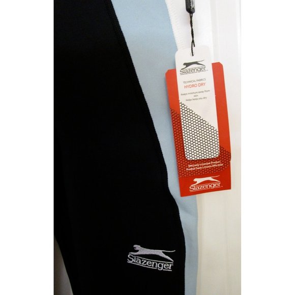 Slazenger Ladies' Sports Performance Short Leggings - NWT Light Blue - LARGE - Picture 3 of 12